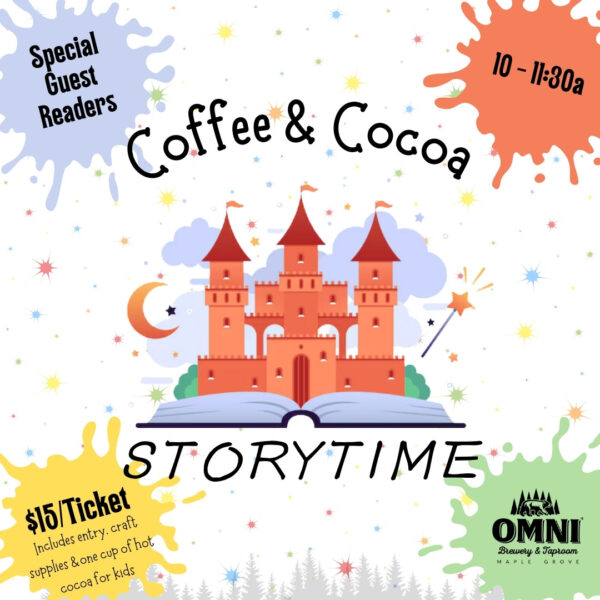 Coffee & Cocoa Storytime at OMNI Brewery and Taproom in Maple Grove
