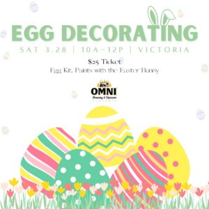 Egg Decorating with the Easter Bunny
