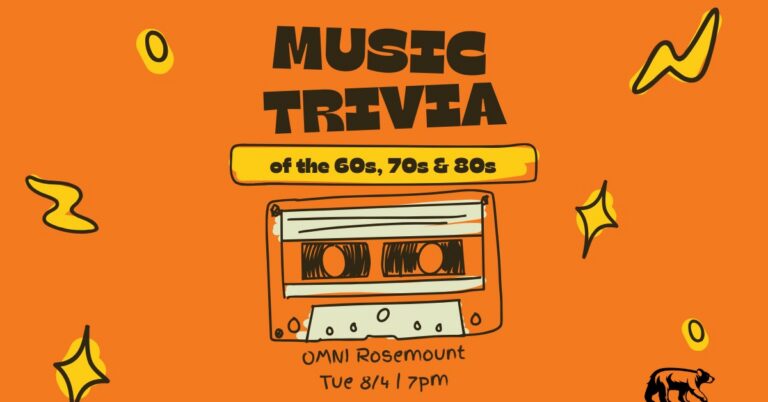 Music Trivia of the 60s, 70s, & 80s